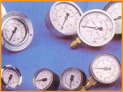 เกจวัดแรงดันน้ำมัน, ลม, น้ำ